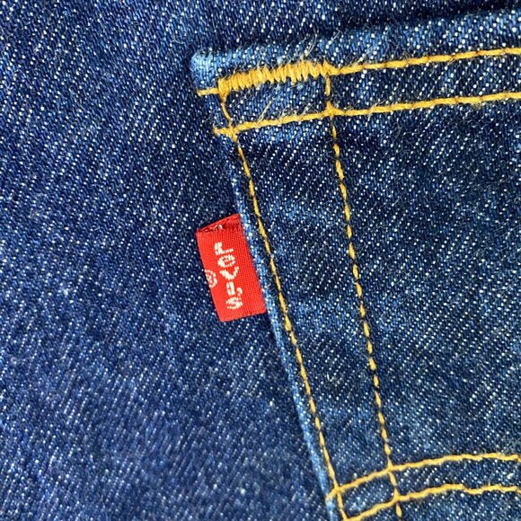 Vintage Y2K Levi's 517 Bootcut Jeans Men's 36 x 32 Fits 35 x 33.5 Blue USA - Picture 6 of 15